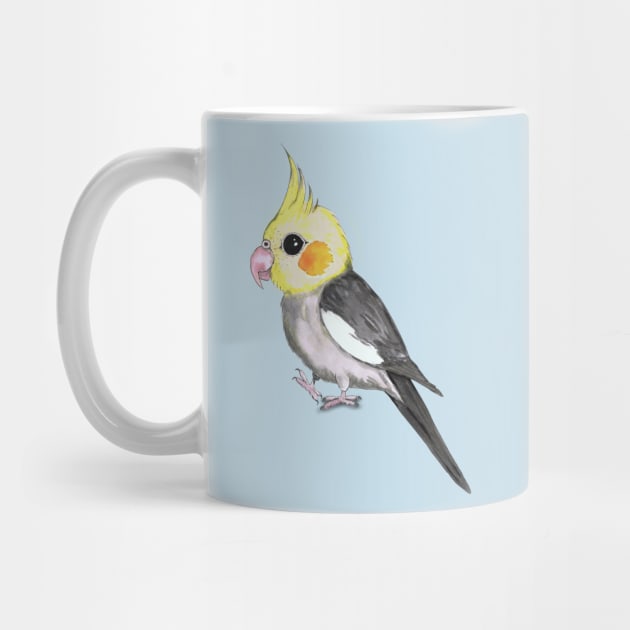 Very cute cockatiel by Bwiselizzy